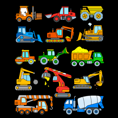 Zoom image Gravemaskiner kjøretøy byggeplass