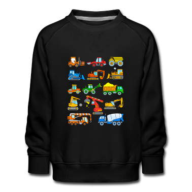 Barnebursdag  - Gravemaskiner kjøretøy byggeplass