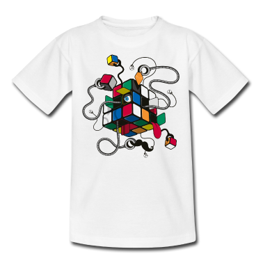 Children&#039;s birthday  - Rubik's Cube Robot Style