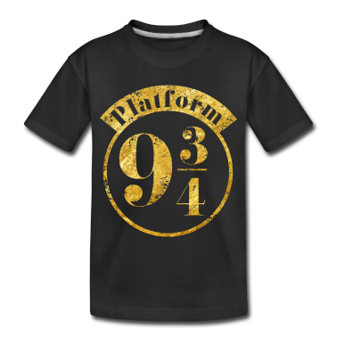 Children&#039;s birthday  - Harry Potter Platform 9 3/4 Gold