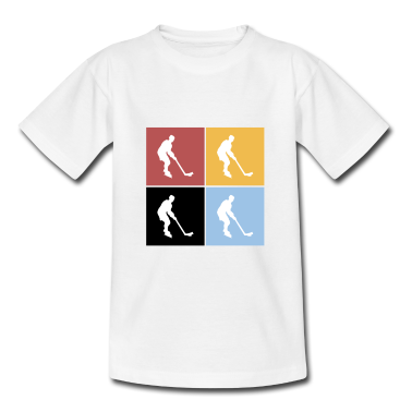 Barns födelsedag  - Ishockey torg Retro Vintage Vintersport Hobby