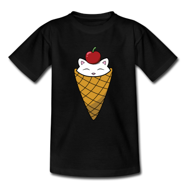 Barns födelsedag  - Bedårande katt i glass dessert