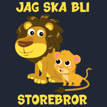 Zoom image Jag ska bli storebror lejon motiv Pojkar gåva