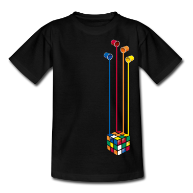 Børns fødselsdag  - Rubik's Cube Colourful Paint Buckets