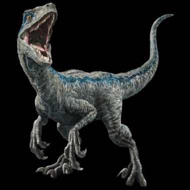 Zoom image Velociraptor blå
