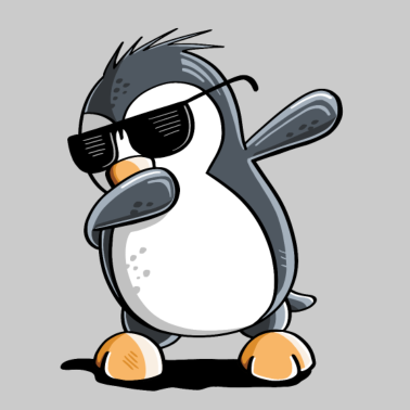 Zoom image Cool Dab Dance Penguin With Sunglasses Dabbing