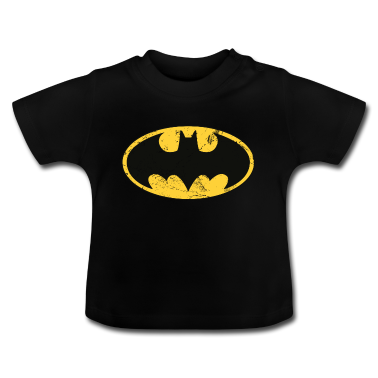 Barnebursdag  - Batman Logo Used Look T-skjorte for tenåringer
