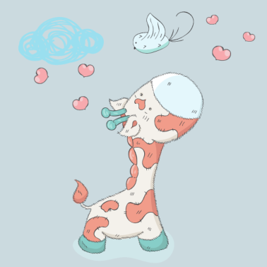 Zoom image Giraffe i kjærlighet