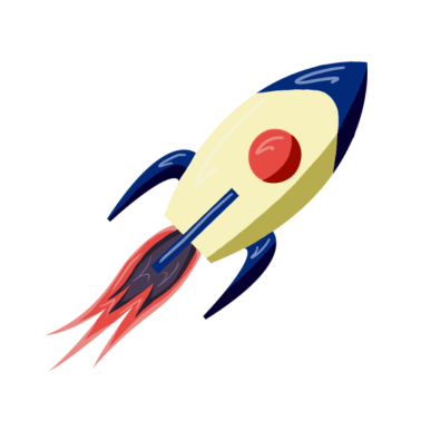 Zoom image Retro rocket spaceship universe universe gift