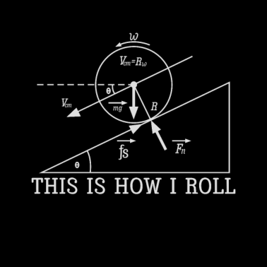 Zoom image Cool Physic This is How I Roll Funny Science Gift
