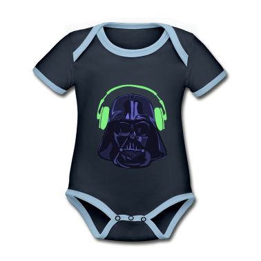 Børns fødselsdag  - Darth Vader overliggende lilla grøn