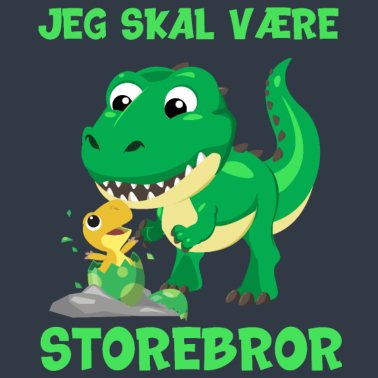 Zoom image Jeg skal være storebror dinosaur gave dino