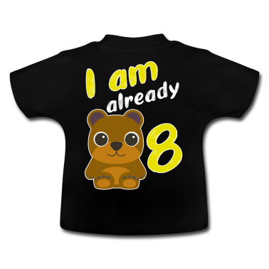 Cumpleaños de niños  - Kindergeburtstag 8 Geburtstag Teddybär Geschenk