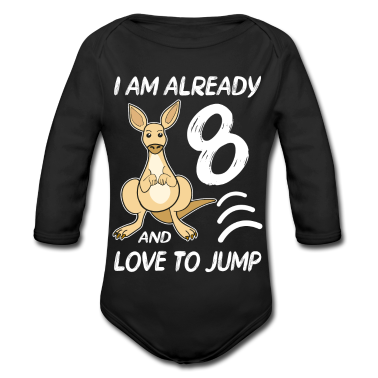 Cumpleaños de niños  - Kangaroo 8 Geburtstag Kindergeburtstag Kinder süß