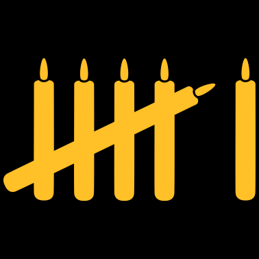 Zoom image 6 velas / / seis / / sexto cumpleaños / / sexta