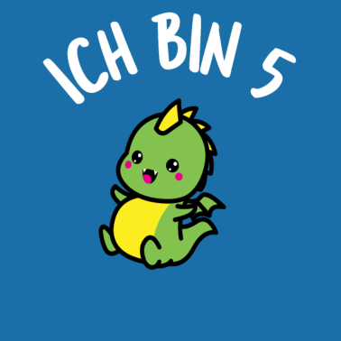 Zoom image Ich Bin 5 Drache Kindergeburtstag