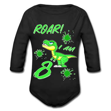 Lasten syntymäpäivä  - Kindergeburtstag 8 Geburtstag Dino Tyrannosaurus