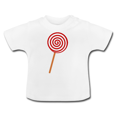 Kinderverjaardag  - rood wit gestreepte lolly