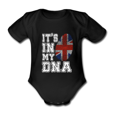 Children&#039;s birthday  - DNA England shirt Gift Nation Union Jack