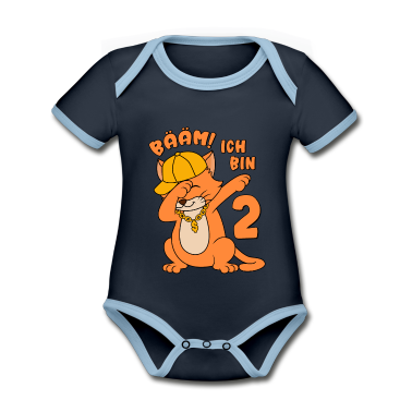 Kindergeburtstag  - 2. Geburtstag Junge 2 Jahre Katze Bääm! Ich bin 2