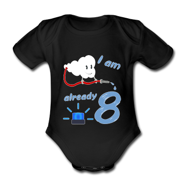 Anniversaire des enfants  - Kindergeburtstag 8 Geburtstag Feuerwehr Blaulicht