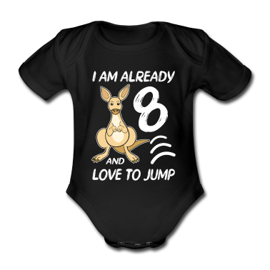 Anniversaire des enfants  - Kangaroo 8 Geburtstag Kindergeburtstag Kinder süß