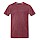 thumbnail Männer Premium T-Shirt Vorne Bordeauxrot meliert