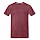 thumbnail Camiseta premium hombre Vorne rojo bordeaux salpicado