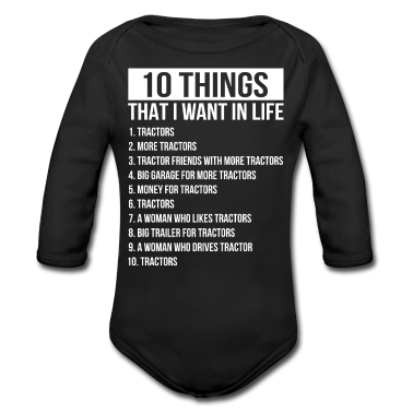Barns födelsedag  - Saker jag vill ha i mitt liv traktor traktor
