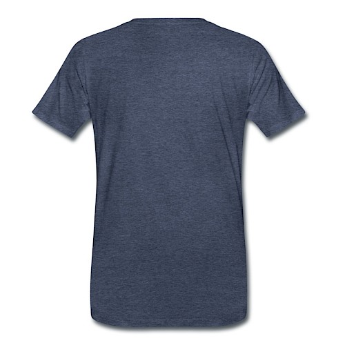 Men's Premium T-Shirt Hinten heather blue