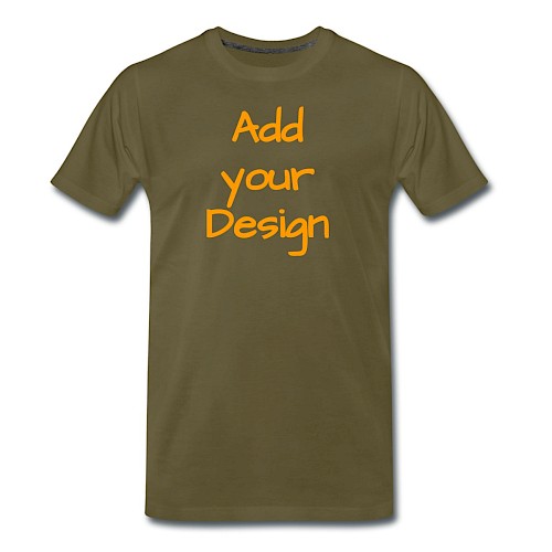 Men's Premium T-Shirt khaki
