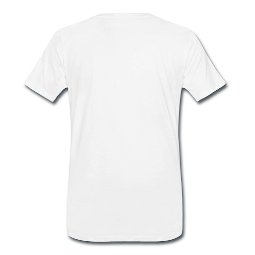 Men's Premium T-Shirt Hinten white