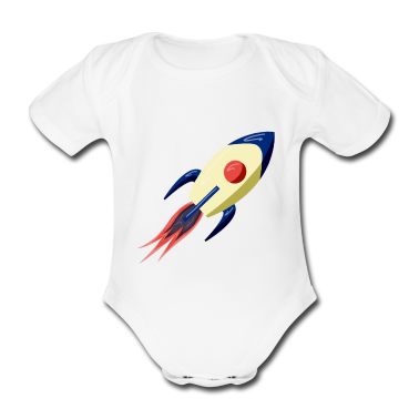 Children&#039;s birthday  - Retro rocket spaceship universe universe gift