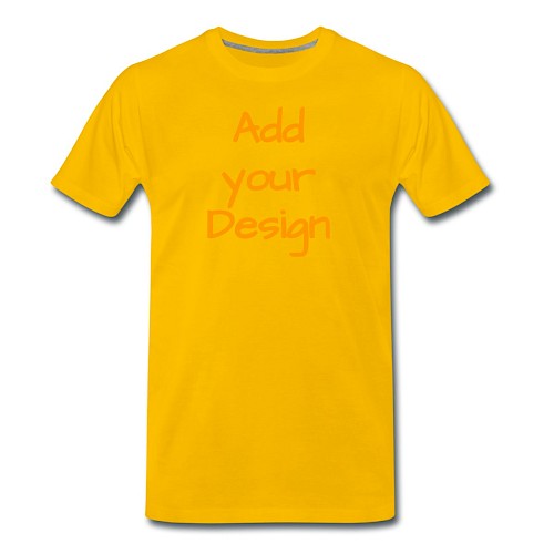 Men's Premium T-Shirt sun yellow