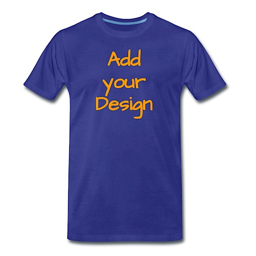 Men's Premium T-Shirt royal blue