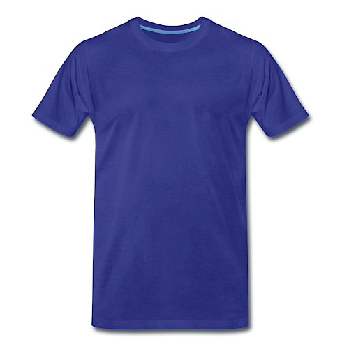 Men's Premium T-Shirt Vorne royal blue