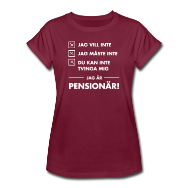 Barns födelsedag  - Rolig slogan - Jag är pensionär