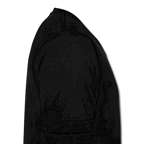 Men's Organic V-Neck T-Shirt by Stanley & Stella Rechts black