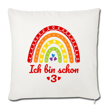 Kindergeburtstag  - 3. Geburtstag Mädchen Regenbogen Ich bin schon 3