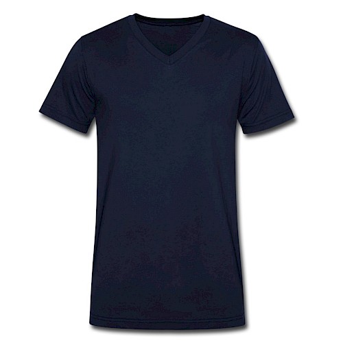 Men's Organic V-Neck T-Shirt by Stanley & Stella Vorne navy