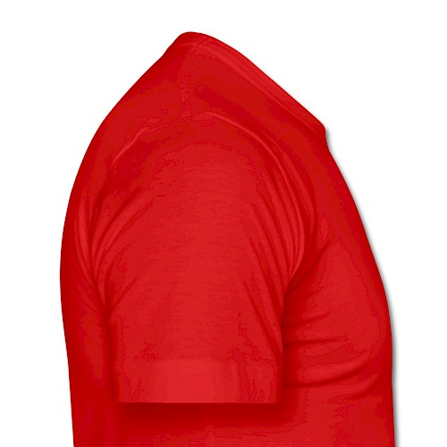 Obcisła koszulka męska Rechts czerwony