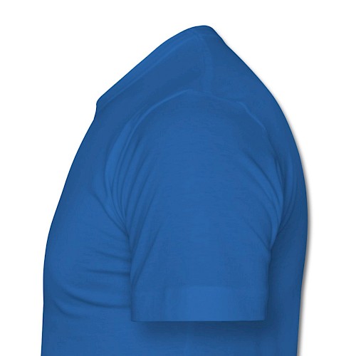 T-shirt près du corps Homme Links bleu roi