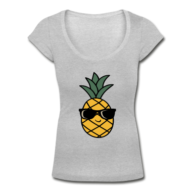 Kinderverjaardag  - Ananas met zonnebril