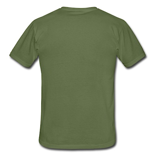 Men's T-Shirt Hinten military green