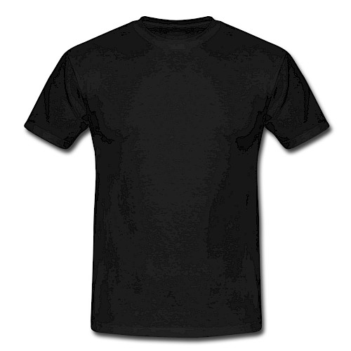 Men's T-Shirt Vorne black