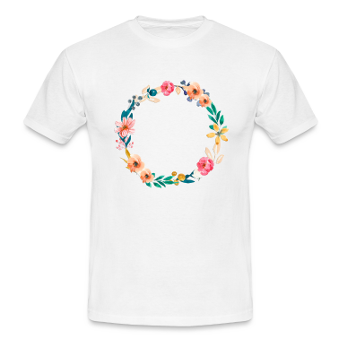 Børns fødselsdag  - Smuk blomsterkrans - tilpasses