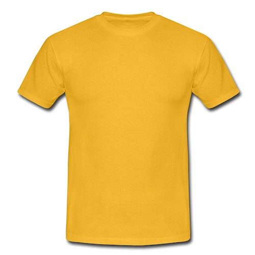 Men's T-Shirt Vorne yellow