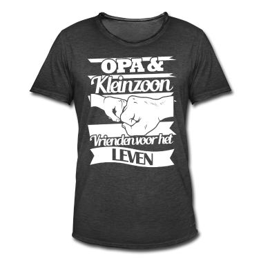 Kinderverjaardag  - Opa kleinzoon vrienden voor het leven Vaderdagtip