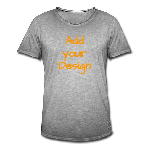 Men's Vintage T-Shirt vintage grey