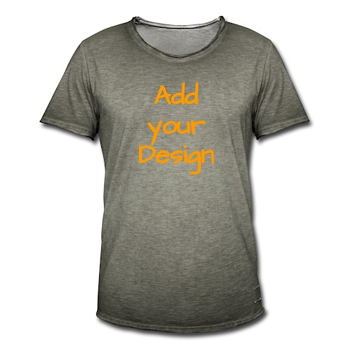 Men's Vintage T-Shirt vintage khaki